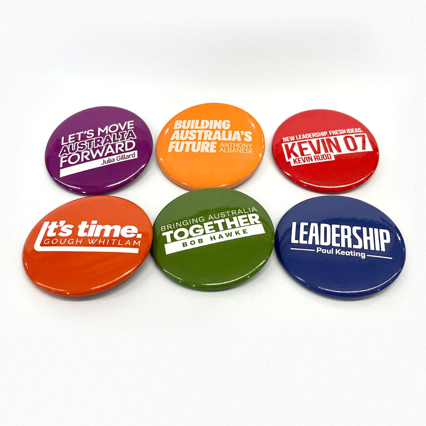 PM Buttons (6 Pack)