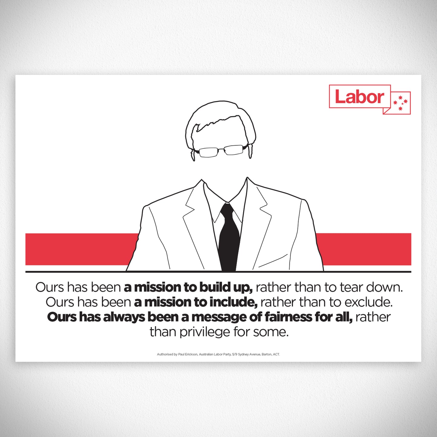 Rudd PM Poster