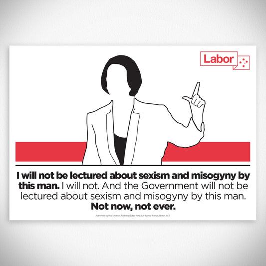 Gillard PM Poster